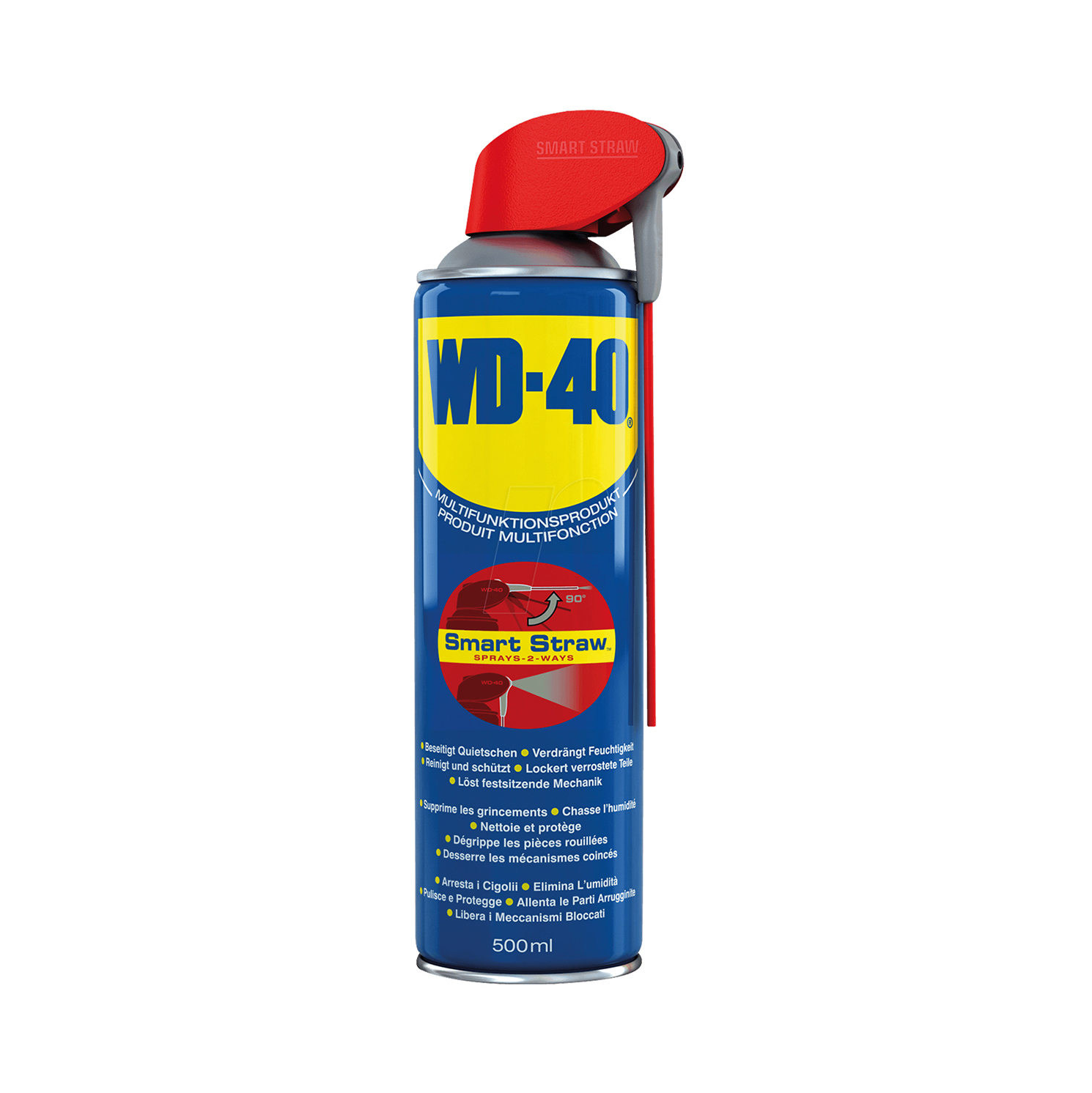 WD40-450+50-500 ml Smart Straw Многофункционална смазка WD40-500