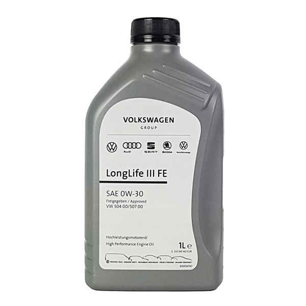 Оригинално моторно масло VAG LONGLIFE III FE 0W30 1L