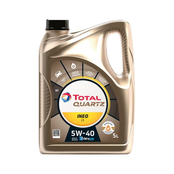 Моторно масло TOTAL QUARTZ INEO MC3 5W40 5л