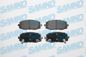 Спирачни накладки SAMKO за HYUNDAI i10, i20, KIA Picanto  - 5SP1220 Спирачни накладки SAMKO - 5SP1220