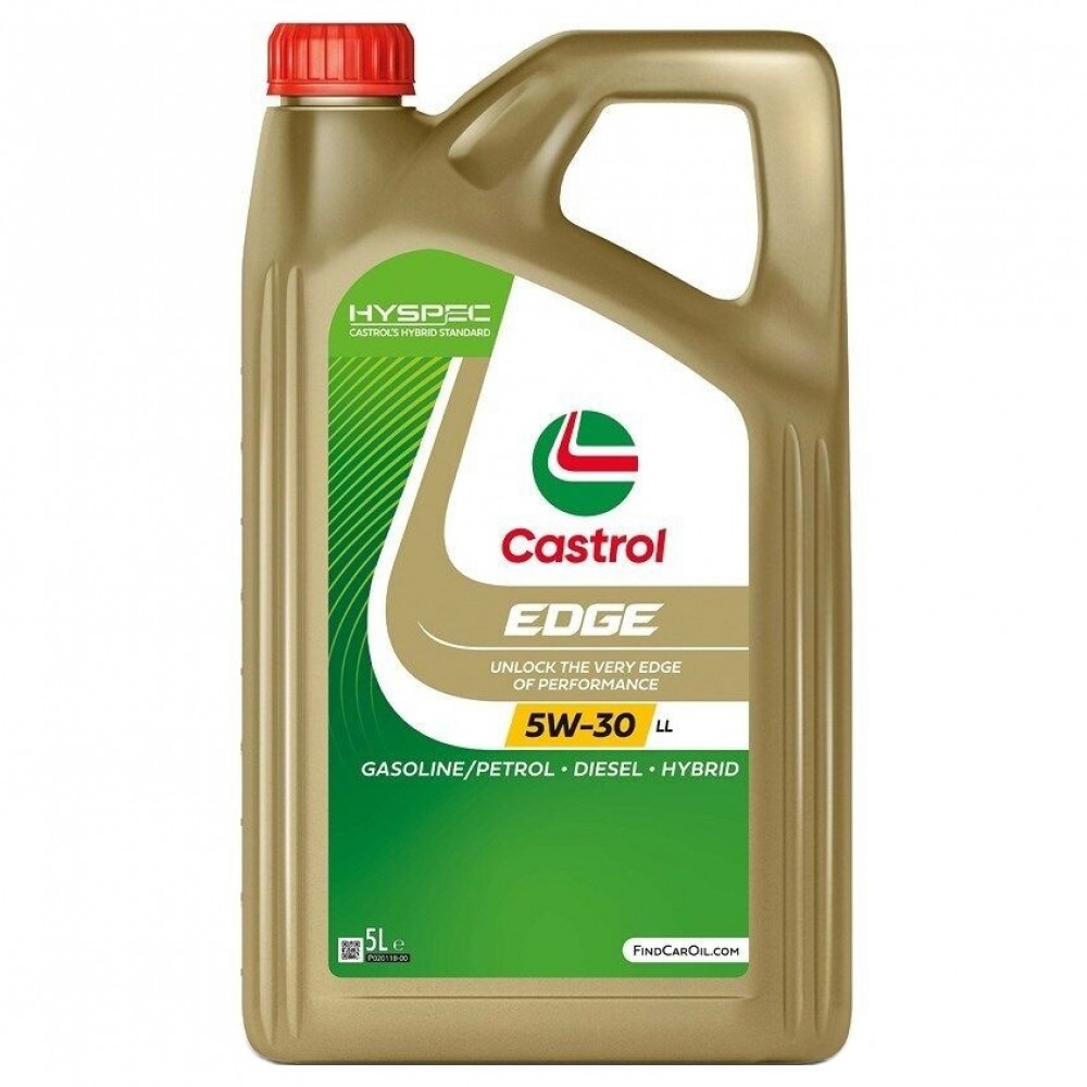 CASTROL EDGE TITANIUM 5W30 LL 5L - 4 броя CASTROL EDGE 5W30 LL 5L