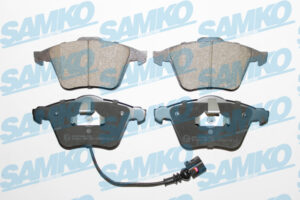 Спирачни накладки SAMKO за VW Golf VI, SEAT - 5SP1384 Спирачни накладки SAMKO - 5SP1384