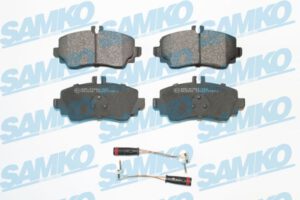 Спирачни накладки SAMKO за MERCEDES Vaneo - 5SP1387 Спирачни накладки SAMKO - 5SP1387