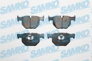 Спирачни накладки SAMKO за BMW X5, X6  - 5SP1472 Спирачни накладки SAMKO - 5SP1472