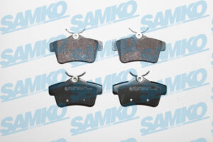 Спирачни накладки SAMKO за CITROEN C4, PEUGEOT 3008   - 5SP1567 Спирачни накладки SAMKO - 5SP1567
