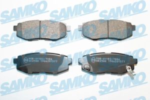 Спирачни накладки SAMKO за SUBARU Tribeca  - 5SP1577 Спирачни накладки SAMKO - 5SP1577
