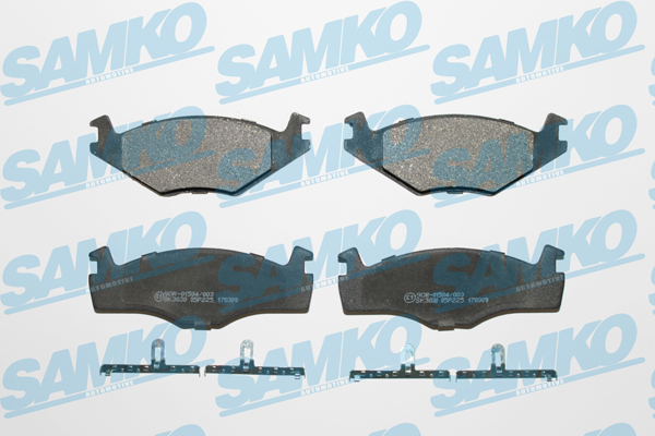 Спирачни накладки SAMKO за VW Golf  - 5SP225 Спирачни накладки SAMKO - 5SP225