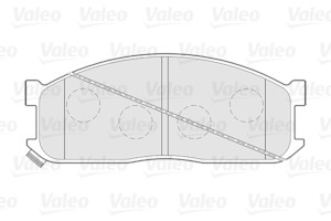 Спирачни накладки SAMKO за Mercedes  - 5SP359 Спирачни накладки - 5SP359