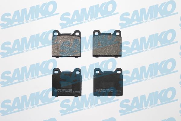 Спирачни накладки SAMKO за VOLVO  - 5SP362 Спирачни накладки SAMKO - 5SP362