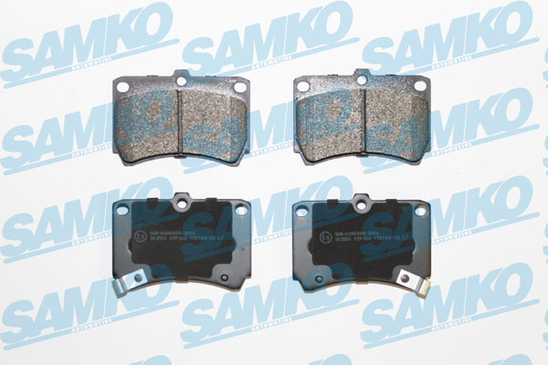 Спирачни накладки SAMKO за Mazda 121  - 5SP366 Спирачни накладки SAMKO - 5SP366