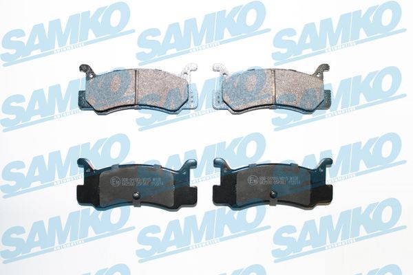 Спирачни накладки SAMKO за MAZDA , DAIHATSU  - 5SP367 Спирачни накладки SAMKO - 5SP367