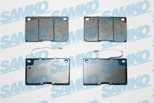 Спирачни накладки SAMKO за RENAULT Master  - 5SP372 Спирачни накладки SAMKO - 5SP372