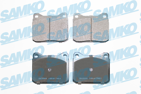 Спирачни накладки SAMKO за Volkswagen, Mercedes  - 5SP401 Спирачни накладки SAMKO - 5SP401