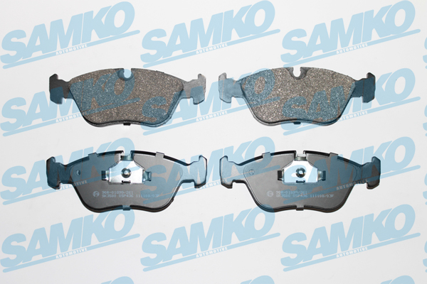 Спирачни накладки SAMKO за VOLVO  - 5SP436 Спирачни накладки SAMKO -5SP436
