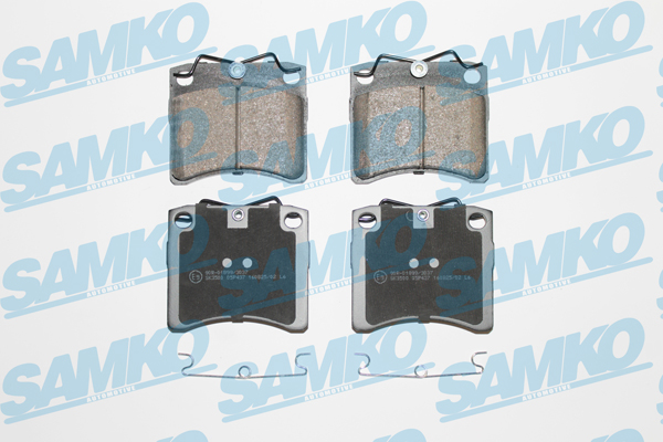 Спирачни накладки SAMKO за VW Transporter  - 5SP437 Спирачни накладки SAMKO - 5SP437