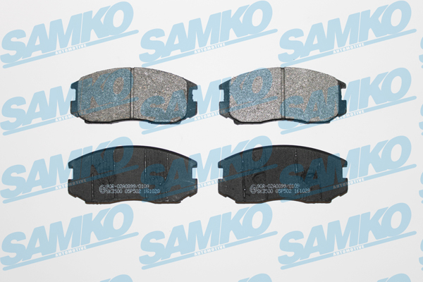 Спирачни накладки SAMKO за MITSUBISHI  - 5SP502 Спирачни накладки SAMKO -5SP502
