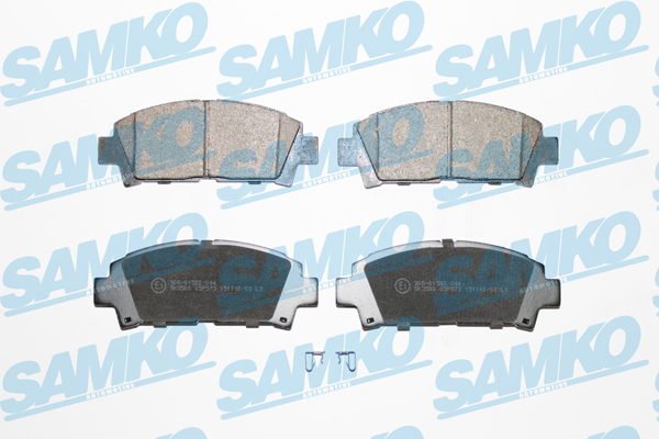 Спирачни накладки SAMKO за TOYOTA Avensis  - 5SP573 Спирачни накладки SAMKO -5SP573