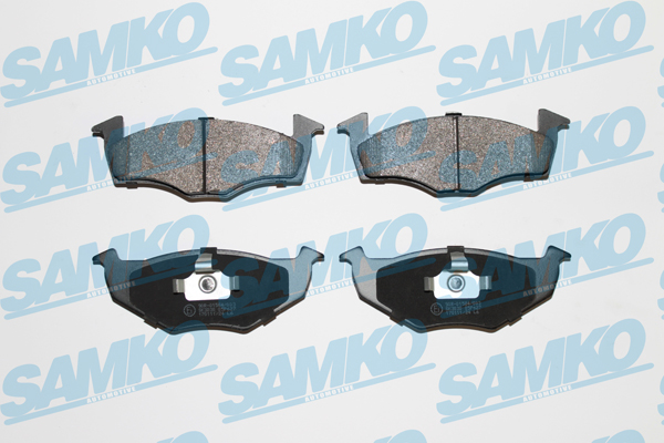 Спирачни накладки SAMKO за VW Golf III, Polo  - 5SP627 Спирачни накладки SAMKO -5SP627