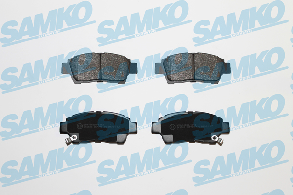 Спирачни накладки SAMKO за TOYOTA YARIS  - 5SP700 Спирачни накладки SAMKO 5SP700