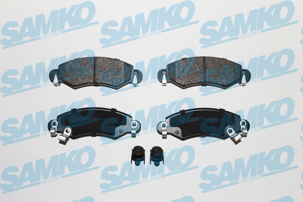 Спирачни накладки SAMKO за OPEL Agila, SUZUKI  - 5SP777 Спирачни накладки SAMKO 5SP777