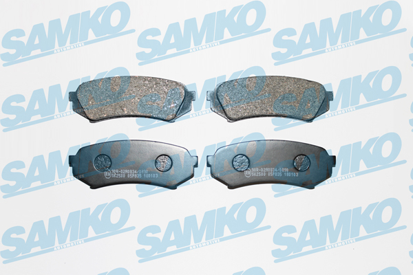 Спирачни накладки SAMKO за TOYOTA Land Cruiser   - 5SP835 Спирачни накладки SAMKO -5SP835