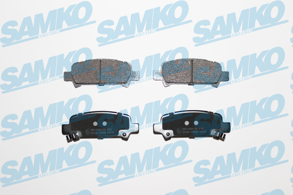 Спирачни накладки SAMKO за SUBARU Forester, Impreza   - 5SP838 Спирачни накладки SAMKO -5SP838