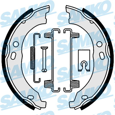 Спирачни накладки SAMKO за CITROEN Jumper / FIAT Ducato  ръчна  - 81003 Спирачни накладки SAMKO -81003