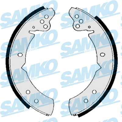 Спирачни накладки SAMKO за   VOLVO  - 84250 Спирачни накладки SAMKO - 84250