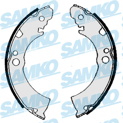 Спирачни накладки SAMKO - 84630