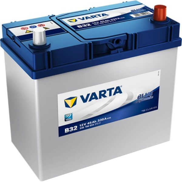 Акумулатор за кола VARTA 45Ah BLUE Dynamic J, B32, R+