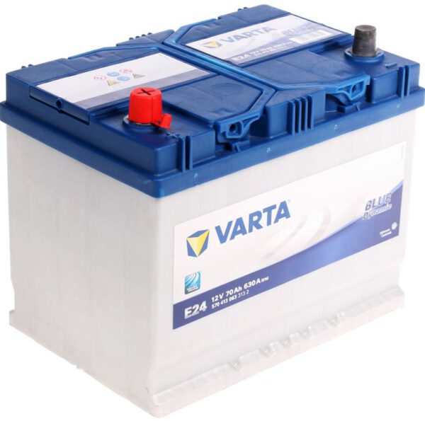Акумулатор за кола VARTA 70Ah BLUE Dynamic J, Е24 L+