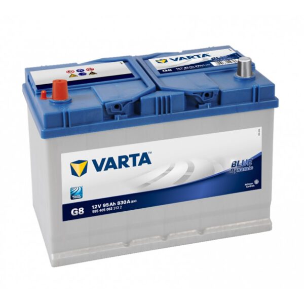 Акумулатор за кола VARTA 95AH BLUE DYNAMIC J, G8 L+