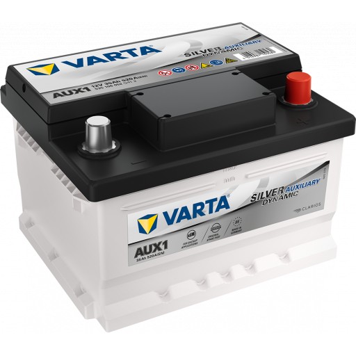 Акумулатор за кола VARTA Silver Dynamic AUX1, 35Ah 520А