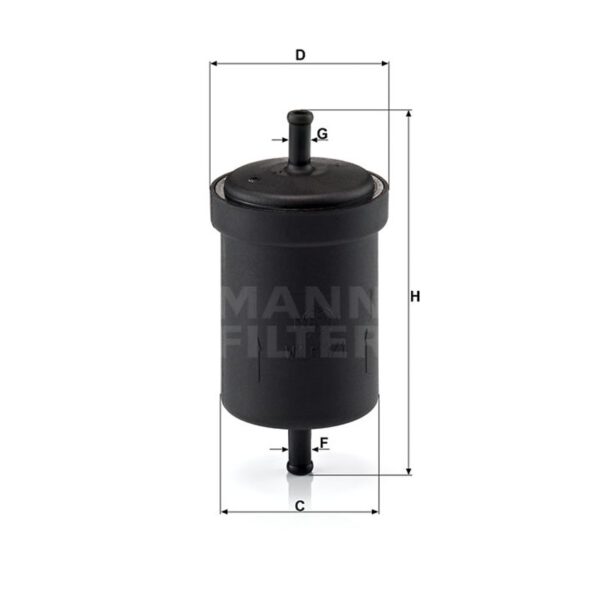 Горивен филтър Magneti Marelli за Citroen, OPEL - 152071760676