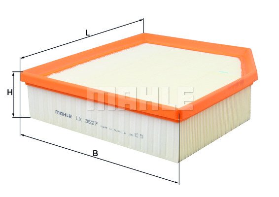 Въздушен филтър за TOYOTA - MD8270