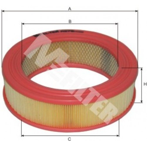 Въздушен филтър за Renault - MD348
