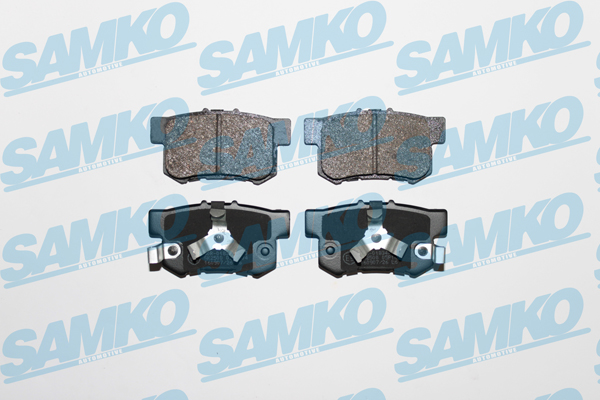 Спирачни накладки SAMKO за HONDA ACCORD VIII , CR-V II  - задни SAMKO 5SP1404