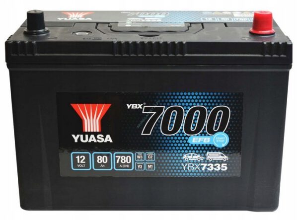 YUASA YBX7335 - 80Ah, 780A