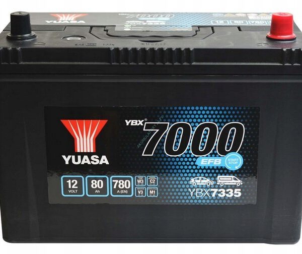YUASA YBX7335 - 80Ah, 780A