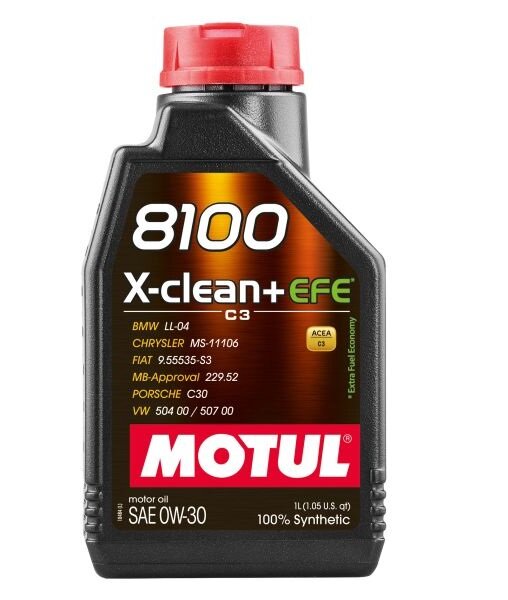 MOTUL 8100 X CLEAN EFE 0W30
