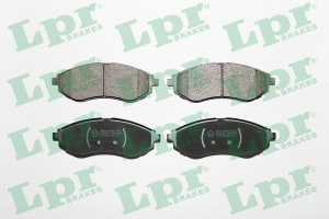Спирачни накладки за DAEWOO Kalos - 05P1080 LPR 05P1080